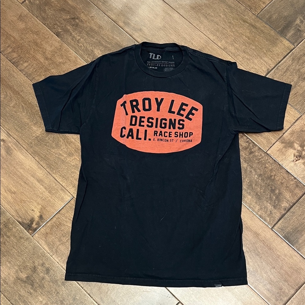 Troy Lee Designs Black Graphic Tee Mens M